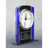 Economy Black And Blue Glass Clock - Image 2