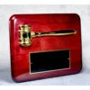 Gavel With Piano Finish Plaque - Image 2