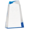 Blue Facet Wedge Acrylic - Image 2