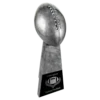 Antique Silver Football Resin