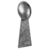 Antique Silver Football Resin - Image 2