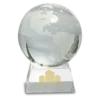 Crystal Globe on Clear Base - Image 3
