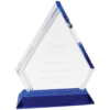 Crystal Diamond on Blue Pedestal Base - Image 3