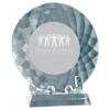 Crystal Plate with Base