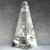 Multi-Faceted Optic Crystal Obelisk - Image 2