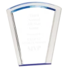 Blue Fan Halo Acrylic
