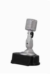 FULL COLOR VINTAGE MICROPHONE