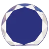 Blue Sunburst Acrylic
