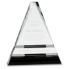 Crystal Triangle on a Black Crystal Base