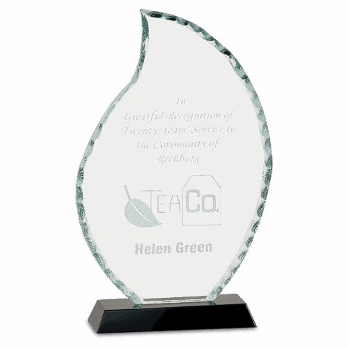Premier Flame Facet Glass Award - Image 2