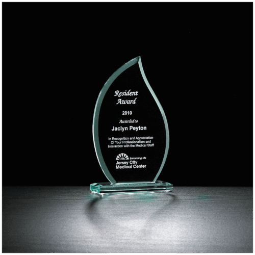 Flame Series Glass Award - Image 3