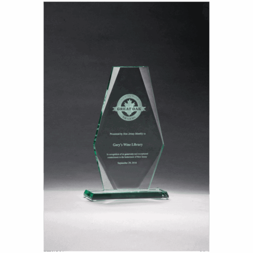 Premium Series Jade Glass Award - Image 3