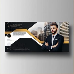 Banner 8″ Height by 2-14″ width