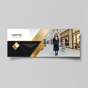Banner 7″ Height by 2-14″ width