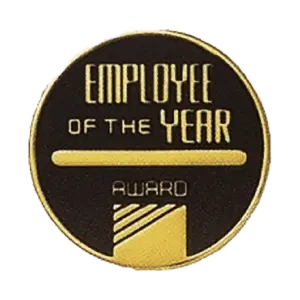 Employee of the Year CAM Medallion