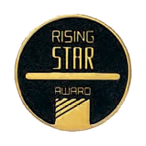 Rising Star CAM Medallion