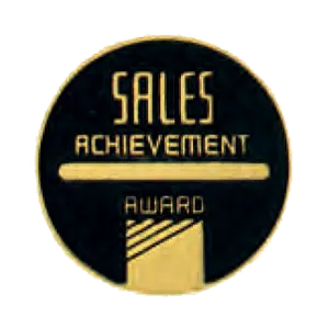Sales Achievement CAM Medallion