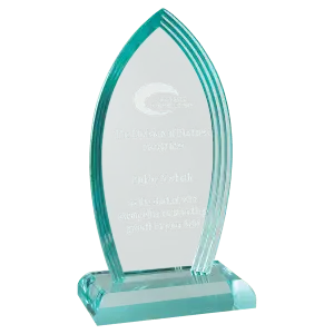 Flame Series Jade Acrylic Award