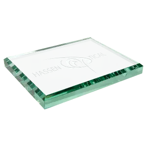 Jade Glass Paperweight