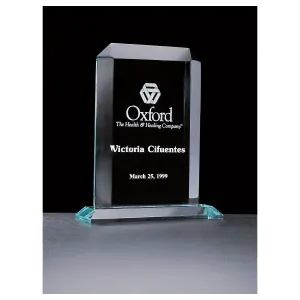 Summit Series Jade Acrylic Rectangular Award